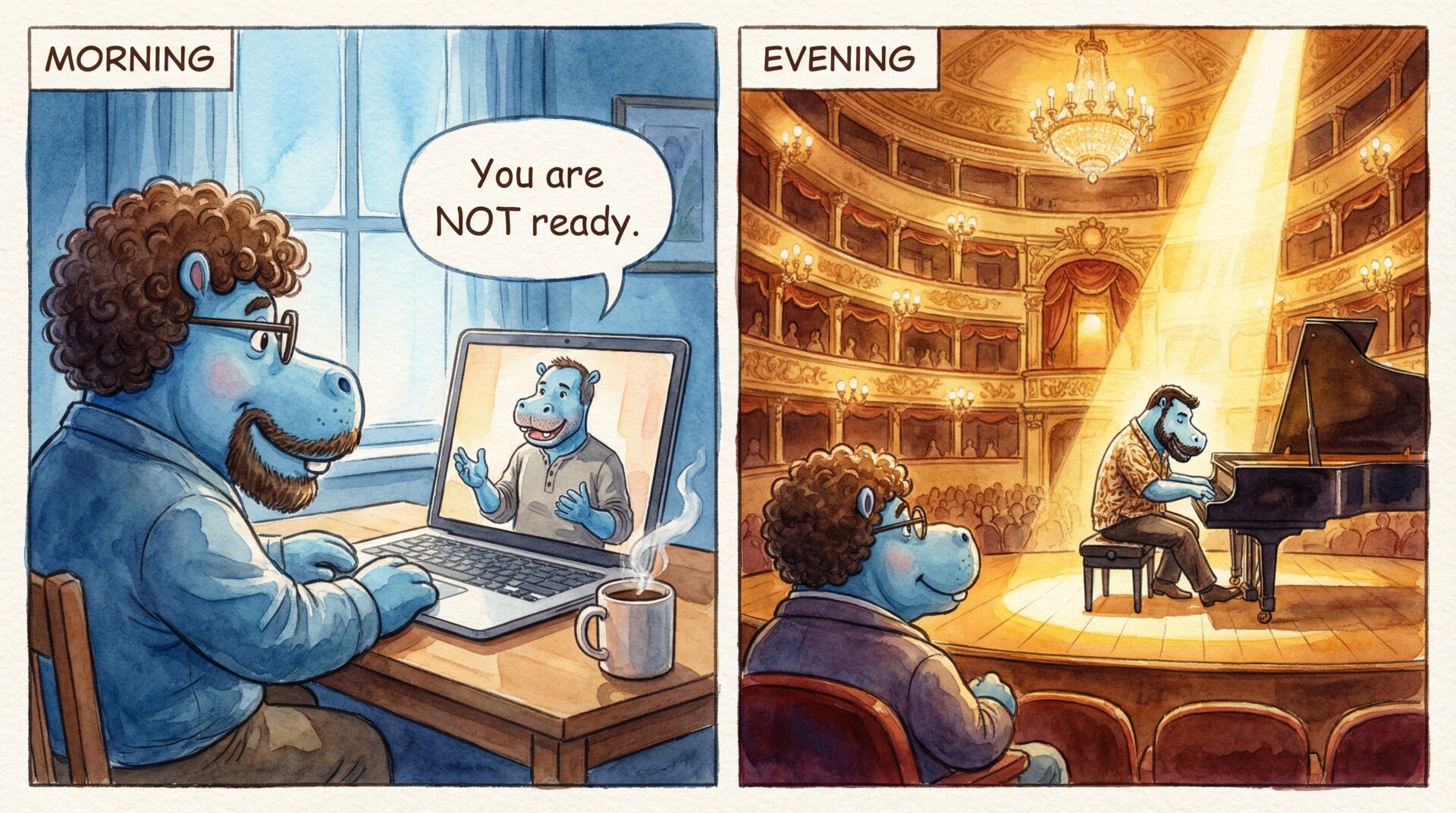 Comic for 2026-02-17: Inspiration struck early and didn't let go. Worked in a flow state until the gol